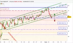 NZD/JPY - 4 uur