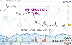 WTI CRUDE OIL - 1 Std.