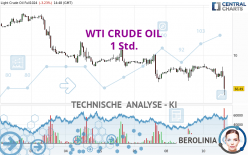 WTI CRUDE OIL - 1 Std.