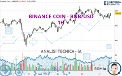 BINANCE COIN - BNB/USD - 1H