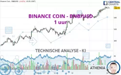 BINANCE COIN - BNB/USD - 1 uur