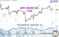 WTI CRUDE OIL - 1 Std.