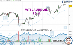 WTI CRUDE OIL - 1 Std.