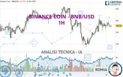 BINANCE COIN - BNB/USD - 1H