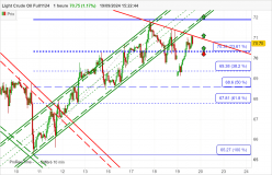 WTI CRUDE OIL - 1H