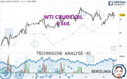 WTI CRUDE OIL - 1 uur