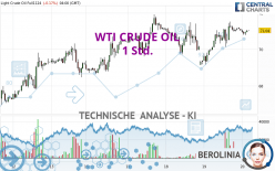 WTI CRUDE OIL - 1 Std.