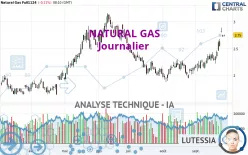 NATURAL GAS - Journalier