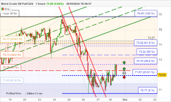 BRENT CRUDE OIL - 1H