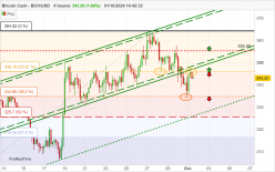 BITCOIN CASH - BCH/USD - 4 uur