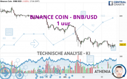 BINANCE COIN - BNB/USD - 1 uur