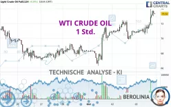 WTI CRUDE OIL - 1H