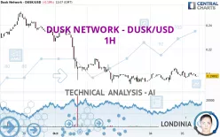 DUSK NETWORK - DUSK/USD - 1H