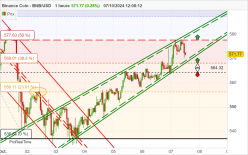 BINANCE COIN - BNB/USD - 1H