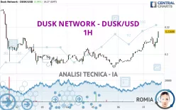 DUSK NETWORK - DUSK/USD - 1H