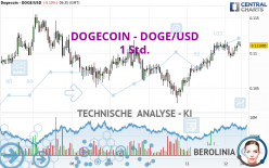 DOGECOIN - DOGE/USD - 1 Std.