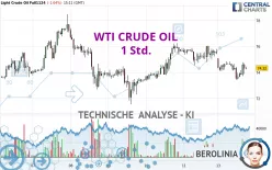 WTI CRUDE OIL - 1 Std.