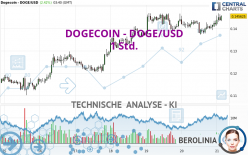 DOGECOIN - DOGE/USD - 1 Std.