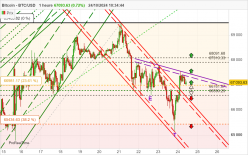 BITCOIN - BTC/USD - 1 uur