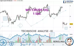 WTI CRUDE OIL - 1 Std.