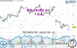 WTI CRUDE OIL - 1 Std.