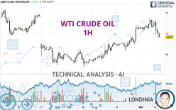 WTI CRUDE OIL - 1H