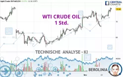 WTI CRUDE OIL - 1 Std.