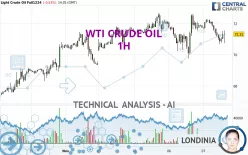 WTI CRUDE OIL - 1H