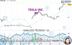 TESLA INC. - 1 uur