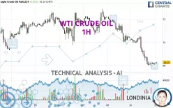 WTI CRUDE OIL - 1H