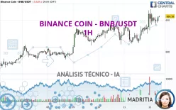 BINANCE COIN - BNB/USDT - 1 Std.