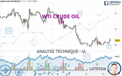 WTI CRUDE OIL - 1H