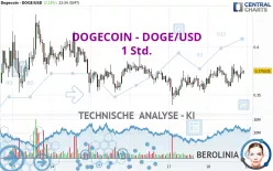 DOGECOIN - DOGE/USD - 1 Std.