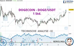 DOGECOIN - DOGE/USDT - 1 Std.