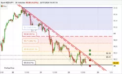 NZD/JPY - 30 min.