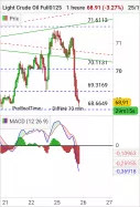 WTI CRUDE OIL - 1H