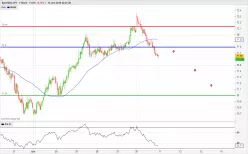 NZD/JPY - 1 uur