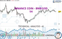 BINANCE COIN - BNB/USD - 1H