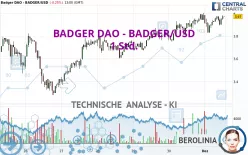 BADGER DAO - BADGER/USD - 1 Std.