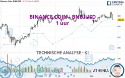 BINANCE COIN - BNB/USD - 1 uur