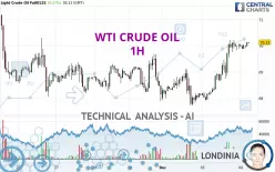 WTI CRUDE OIL - 1H