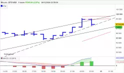 BITCOIN - BTC/USD - 1 uur