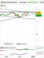 NATURAL GAS - Hebdomadaire
