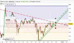 BINANCE COIN - BNB/USD - 4 Std.