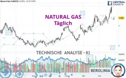 NATURAL GAS - Journalier