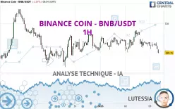 BINANCE COIN - BNB/USDT - 1 uur