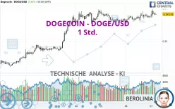 DOGECOIN - DOGE/USD - 1 Std.