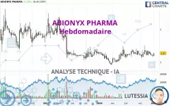 ABIONYX PHARMA - Hebdomadaire