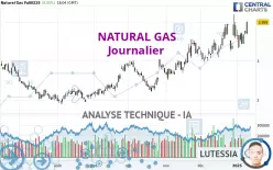 NATURAL GAS - Journalier