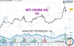 WTI CRUDE OIL - 1H